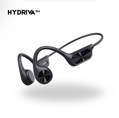 Hydriva™ – Auriculares de Conducción Ósea para Nadadores IPX8
